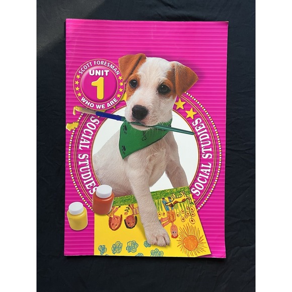 SCOTT FORESMAN Unit 1-6 Lot Social Studies GIANT Classroom Size 16x24 Books - Picture 2 of 16